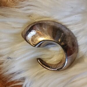Vintage Modernist‎ silver brooch
